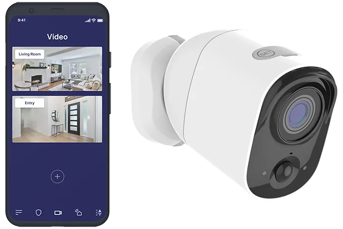 Prima DIY security phone app and camera