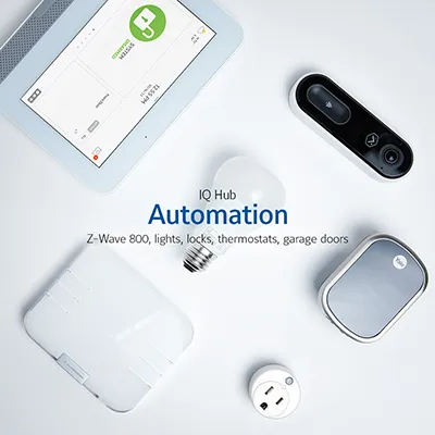 IQ home automation products collage